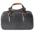 Louis Vuitton Shelton Monogram Mat Handbag M55172 Black Calfskin